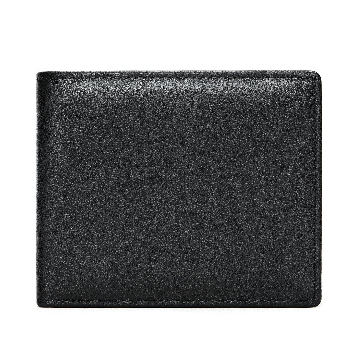 StitchCraft Herrepung i Ægte Læder med RFID Beskyttelse og Slankt Bifold Design