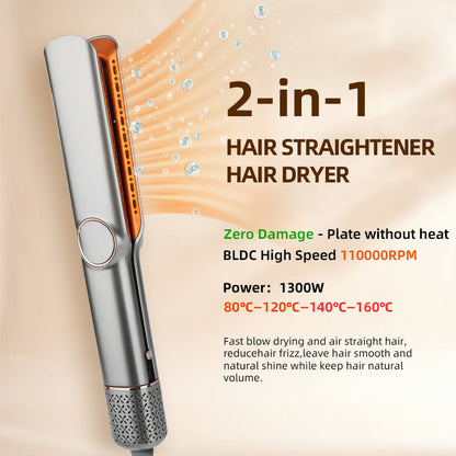 StraightStyler 2-i-1 Hårtørrer og Glattejern til Hurtig og Nem Styling