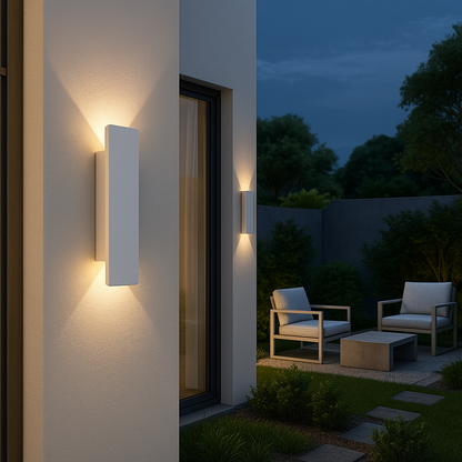 Streamline LED Udendørs Væglampe Vejrbestandig Moderne Facadelampe