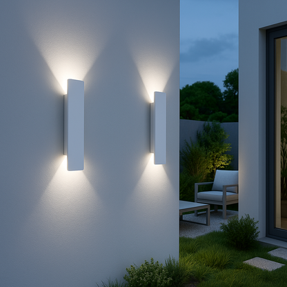 Streamline LED Udendørs Væglampe Vejrbestandig Moderne Facadelampe
