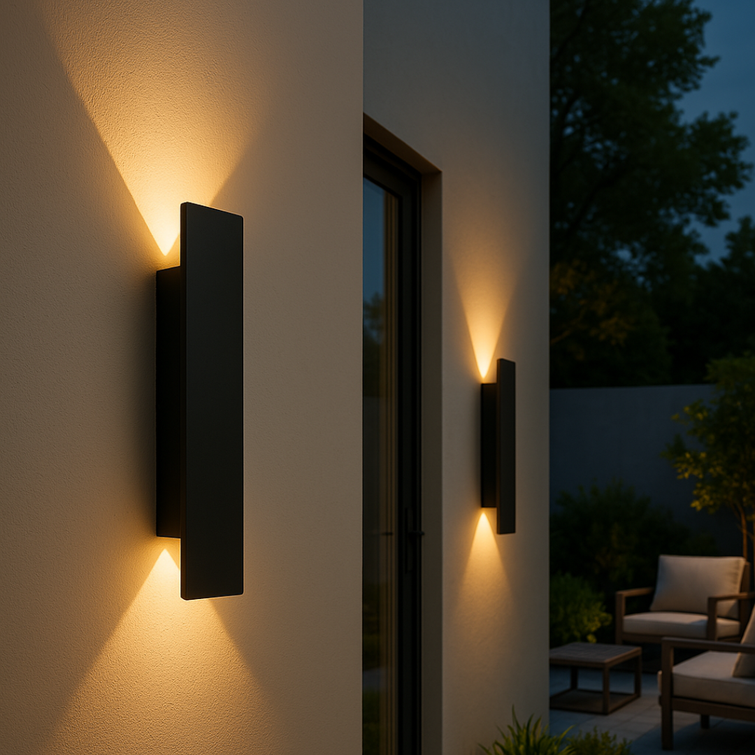 Streamline LED Udendørs Væglampe Vejrbestandig Moderne Facadelampe
