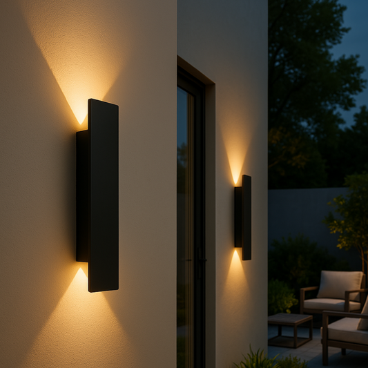 Streamline LED Udendørs Væglampe Vejrbestandig Moderne Facadelampe