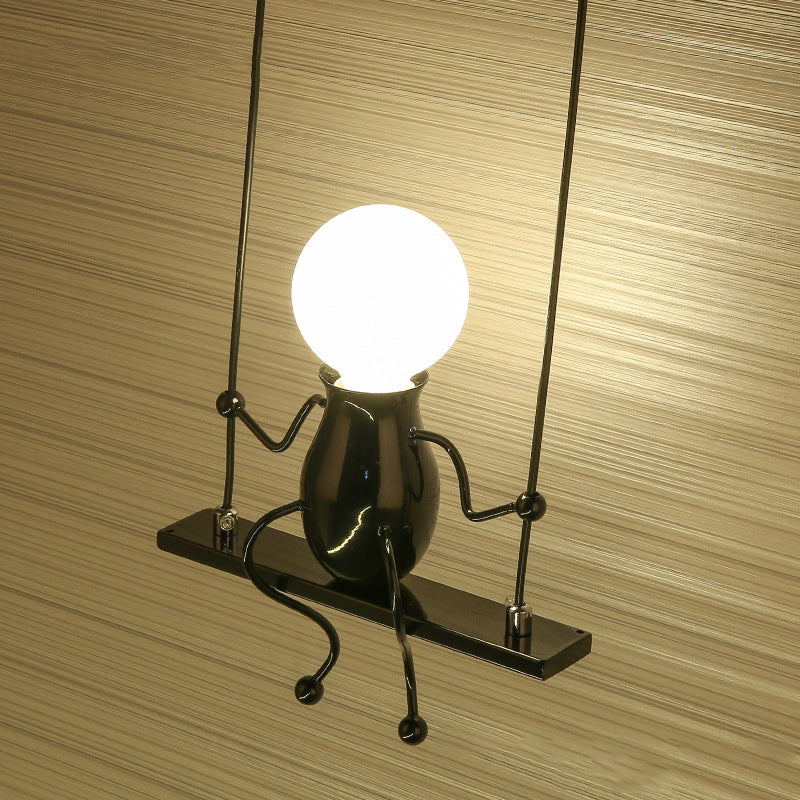 SwingDesign Moderne Væglampe med Legende Figur