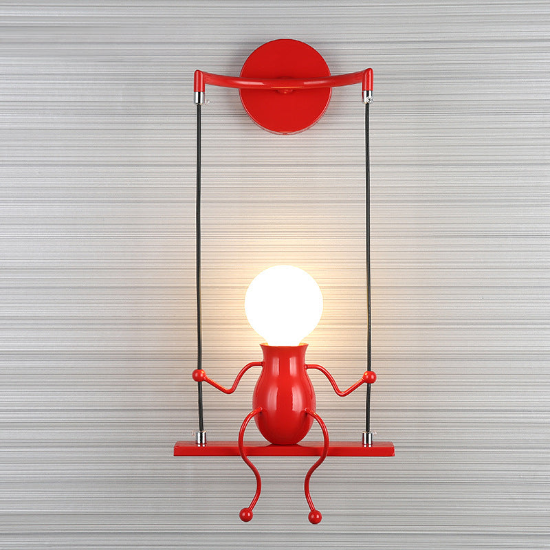 SwingDesign Moderne Væglampe med Legende Figur