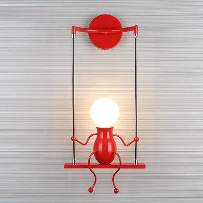 SwingDesign Moderne Væglampe med Legende Figur