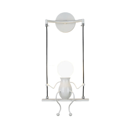 SwingDesign Moderne Væglampe med Legende Figur