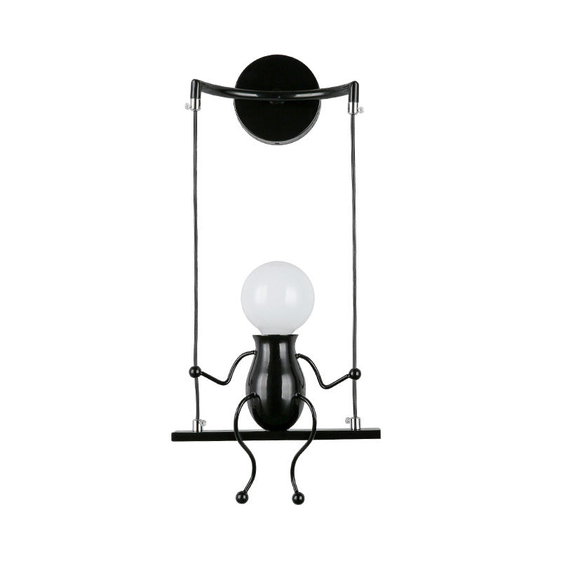 SwingDesign Moderne Væglampe med Legende Figur
