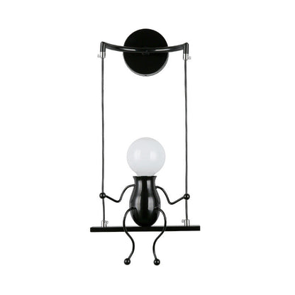 SwingDesign Moderne Væglampe med Legende Figur