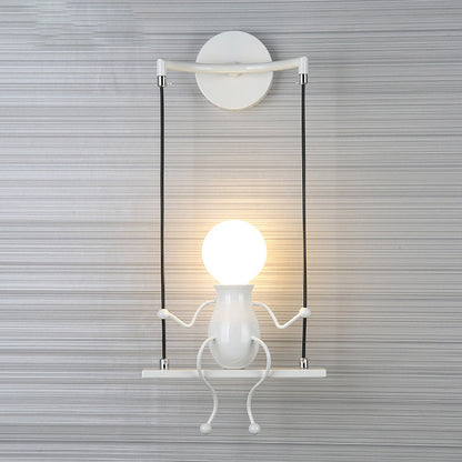 SwingDesign Moderne Væglampe med Legende Figur