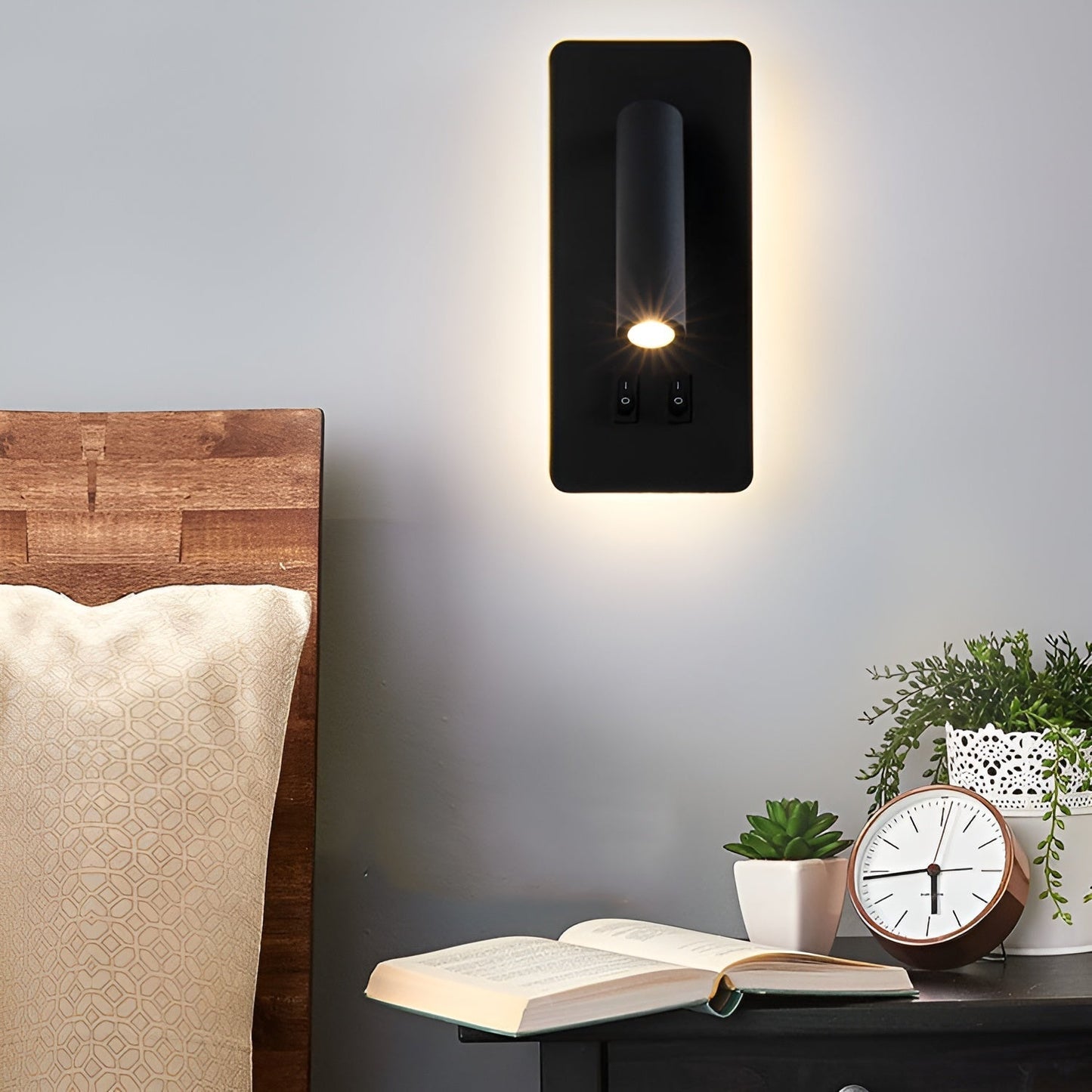 Swivel330 Justerbar LED Væglampe med Drejeligt Hoved