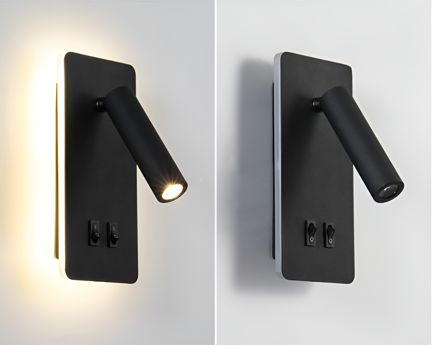 Swivel330 Justerbar LED Væglampe med Drejeligt Hoved