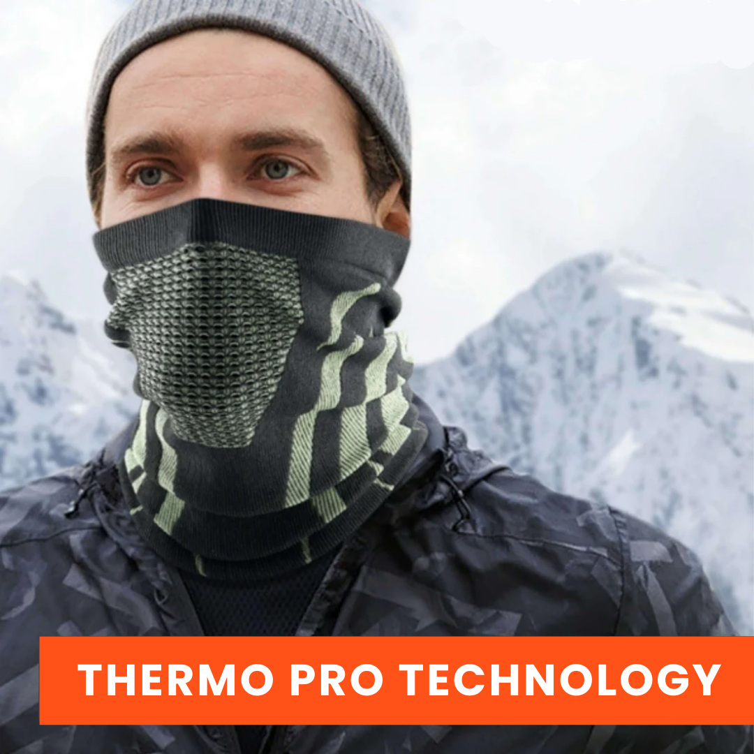 Thermo Shield Kuldebeskyttende Halstørklæde – Varmt, Åndbart og Vindtæt