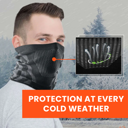 Thermo Shield Kuldebeskyttende Halstørklæde – Varmt, Åndbart og Vindtæt