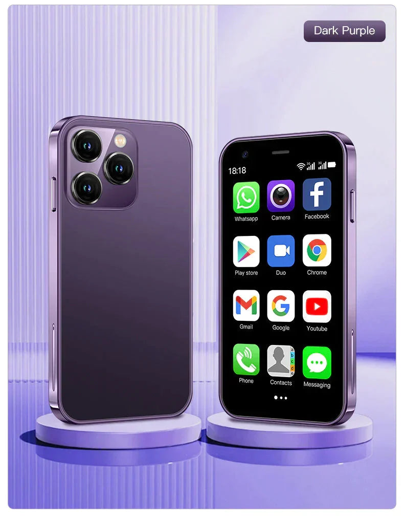 TinyTech Børnesmartphone med Forældrekontrol og Læringsapps