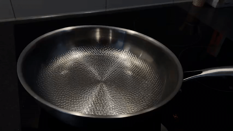 Titan Premium Titanium Stegepande Uden Belægning Til Induktion