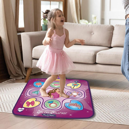 Toodance Interaktiv Dansemåtte med LED Lys til Aktiv Leg