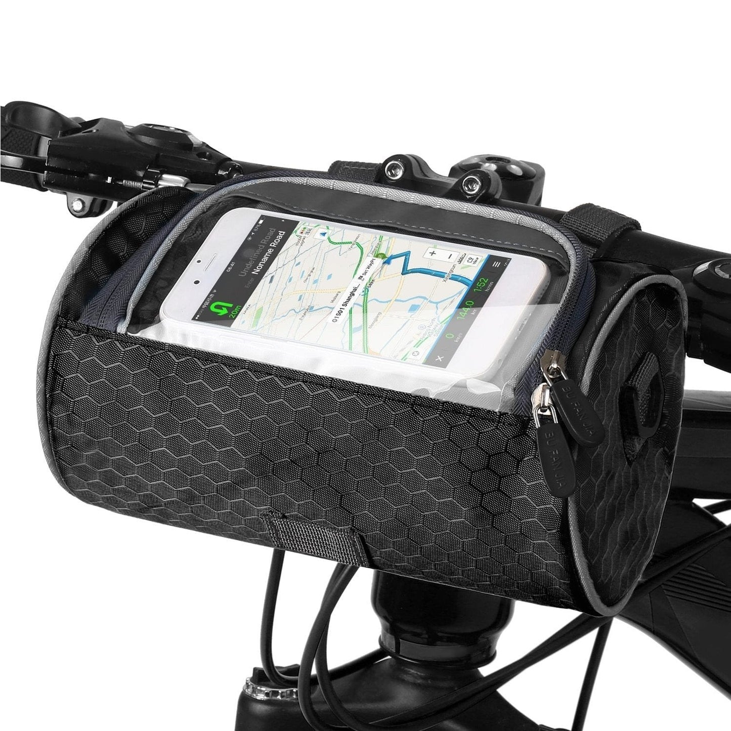 Vandtæt Cykeltaske med Touchskærm til Mobil – Telefonholder og Opbevaring