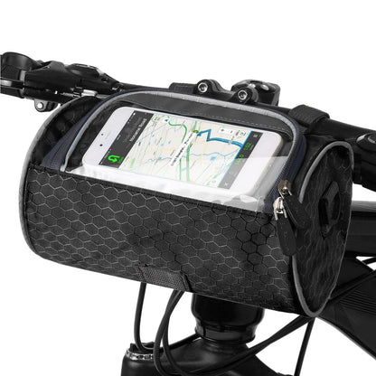 Vandtæt Cykeltaske med Touchskærm til Mobil – Telefonholder og Opbevaring
