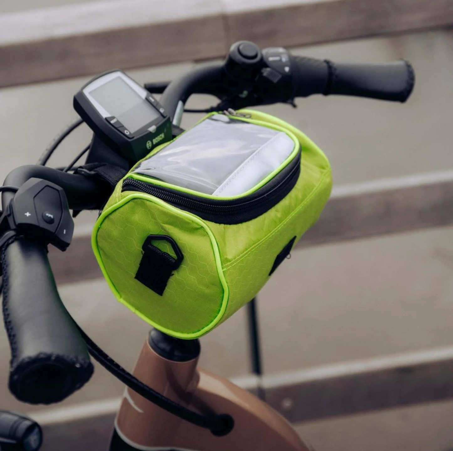Vandtæt Cykeltaske med Touchskærm til Mobil – Telefonholder og Opbevaring