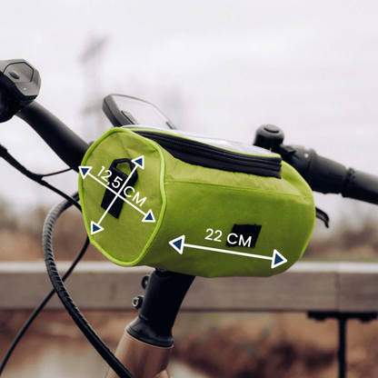 Vandtæt Cykeltaske med Touchskærm til Mobil – Telefonholder og Opbevaring