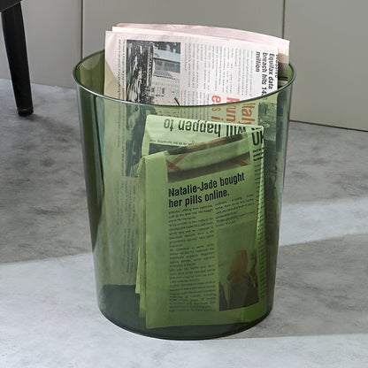 Transparent Moderne Affaldsspand med Minimalistisk Pladsbesparende Design