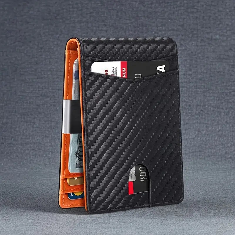 TravelPrime Slim Rejsepung med RFID-beskyttelse i Carbon Look
