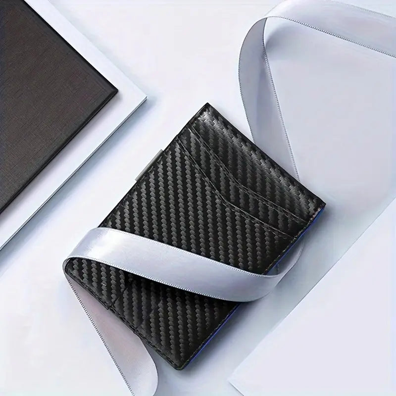 TravelPrime Slim Rejsepung med RFID-beskyttelse i Carbon Look