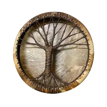 Tree of Life Håndlavet Shamantromme til Meditation og Lydterapi