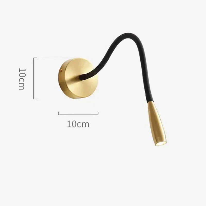 TrendyShine Væglampe med Justerbar Arm i Moderne Design