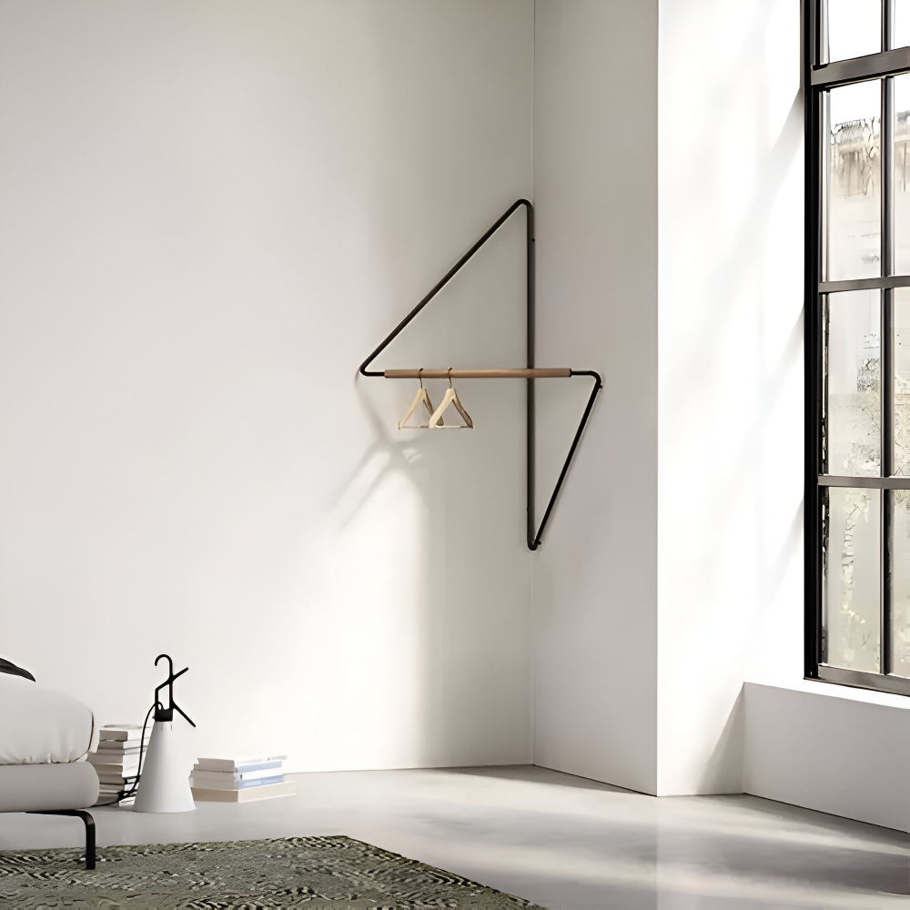 Triad Geometrisk Tøjstativ med Multifunktionel Opbevaring