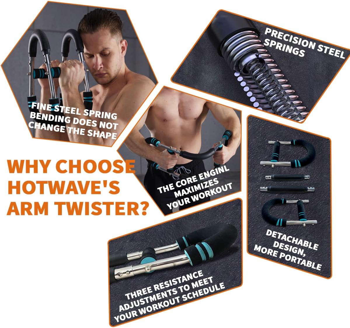 Twister Armtræner med Justerbar Modstand