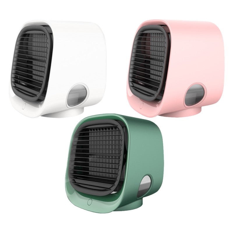 USB mini luftkøler og luftfugter med LED-stemningslys