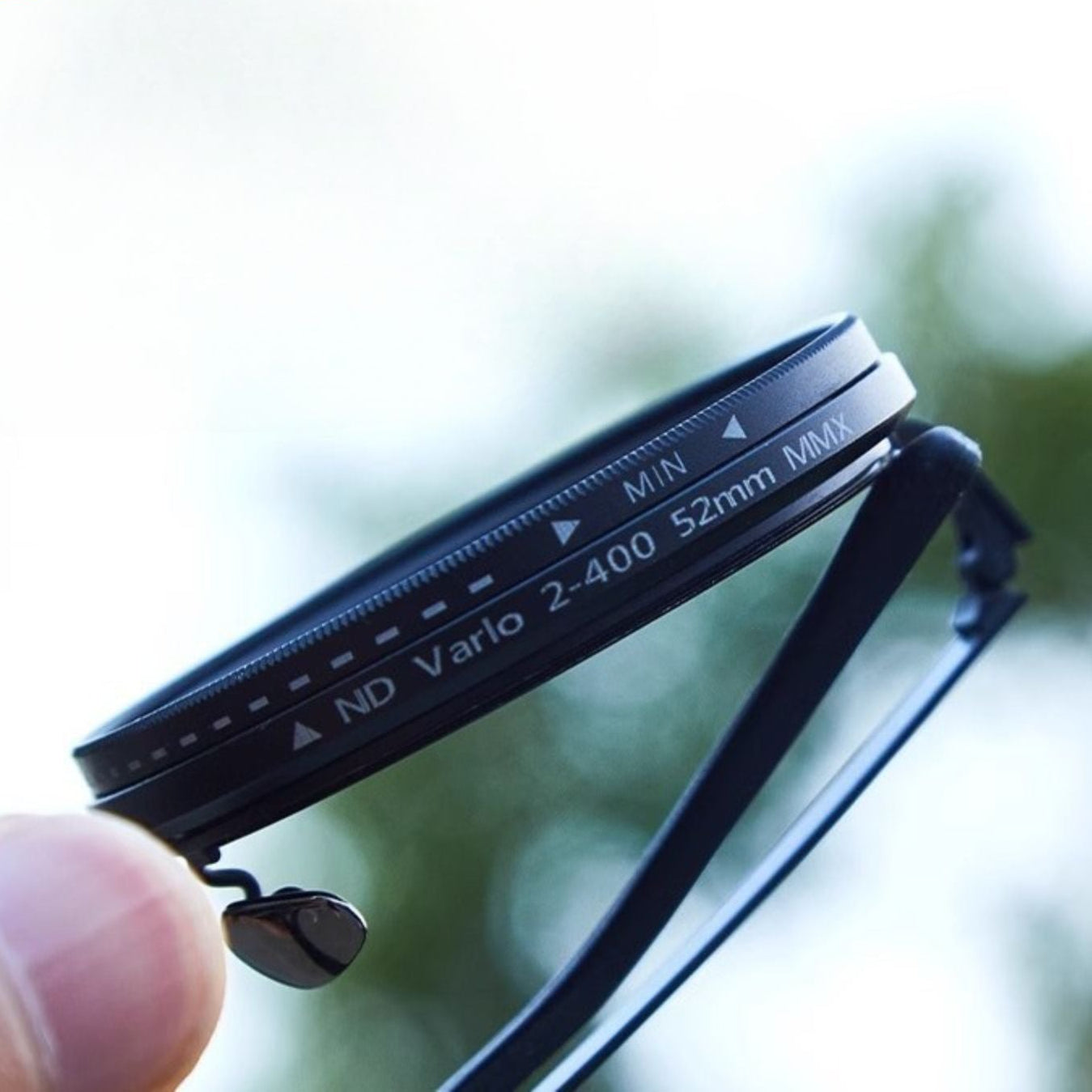 Unisex Runde Polariserede Solbriller med Justerbart Lysfilter og Metalstel