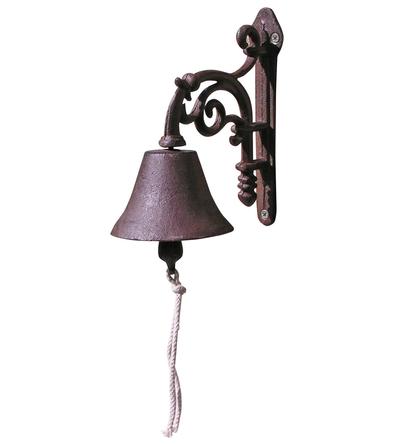 Vintage dørklokke i støbejern med klassisk design til hoveddør og entré