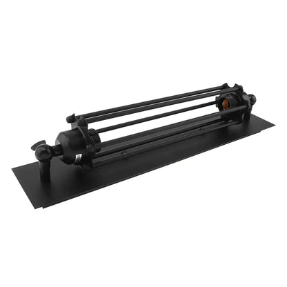 Vintage industriel væglampe med metalkurvdesign