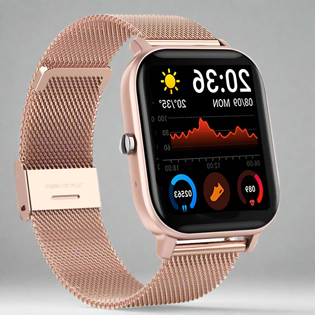 Virelia Smartwatch til Kvinder med Fitness- og Sundhedsmåling