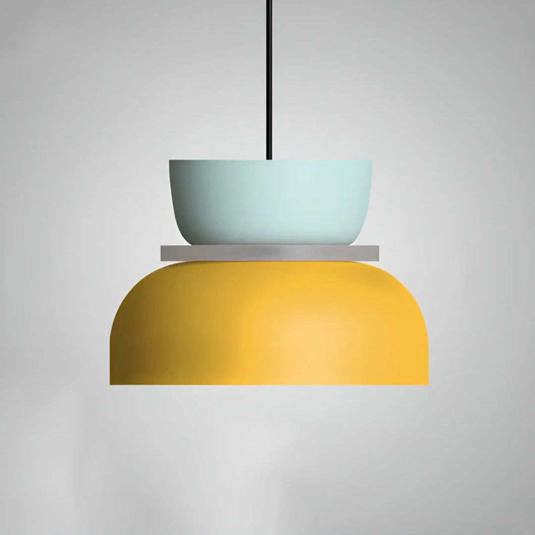 VividGlow Macaron LED Pendellampe med Farverigt Moderne Design