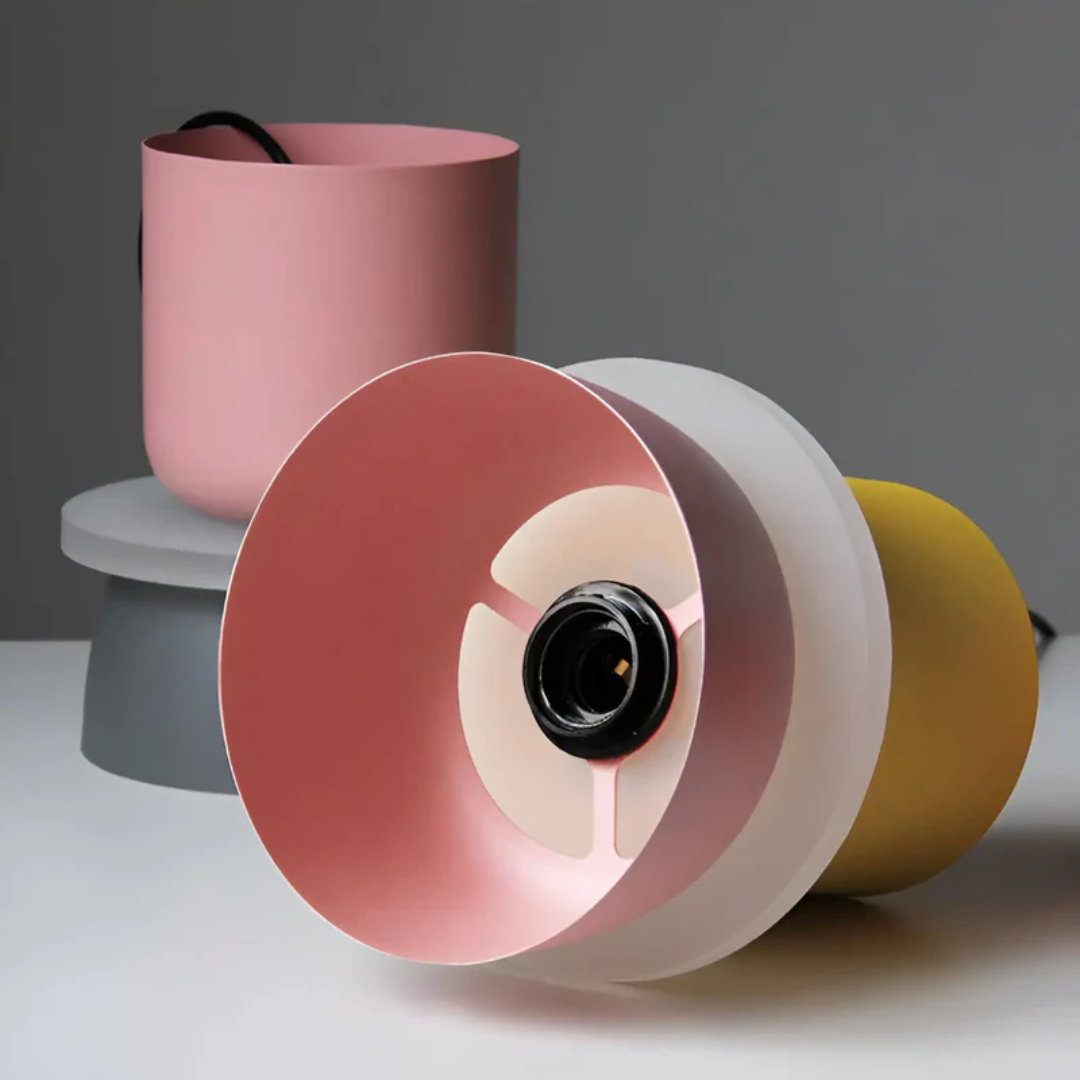 VividGlow Macaron LED Pendellampe med Farverigt Moderne Design