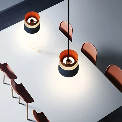 VividGlow Macaron LED Pendellampe med Farverigt Moderne Design