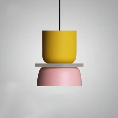 VividGlow Macaron LED Pendellampe med Farverigt Moderne Design