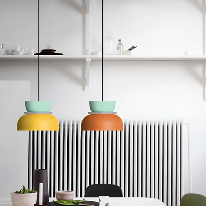 VividGlow Macaron LED Pendellampe med Farverigt Moderne Design