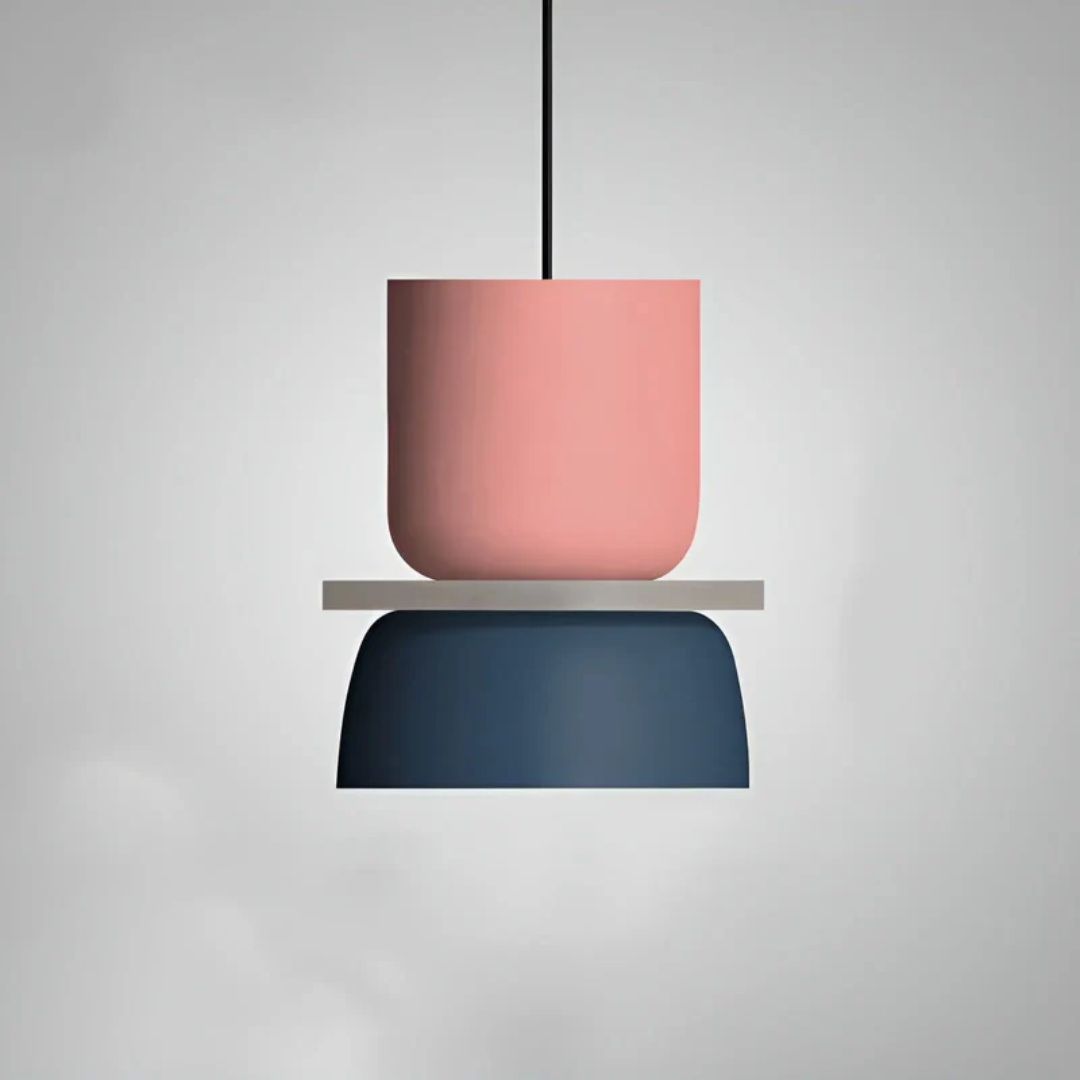 VividGlow Macaron LED Pendellampe med Farverigt Moderne Design