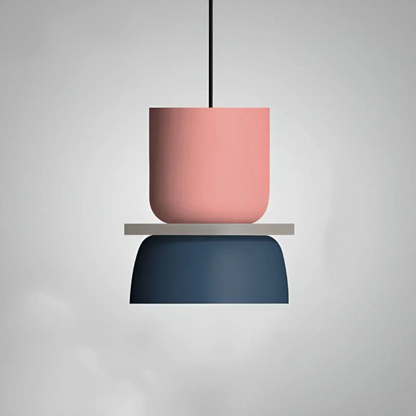 VividGlow Macaron LED Pendellampe med Farverigt Moderne Design