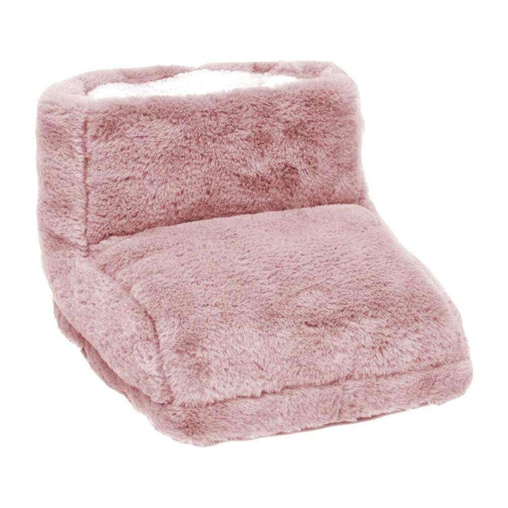 WarmFeet Trådløs Fodvarmer med Genopladelig USB-funktion og Blødt Fleece