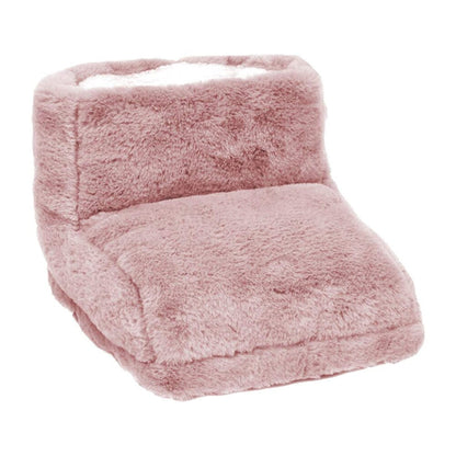 WarmFeet Trådløs Fodvarmer med Genopladelig USB-funktion og Blødt Fleece
