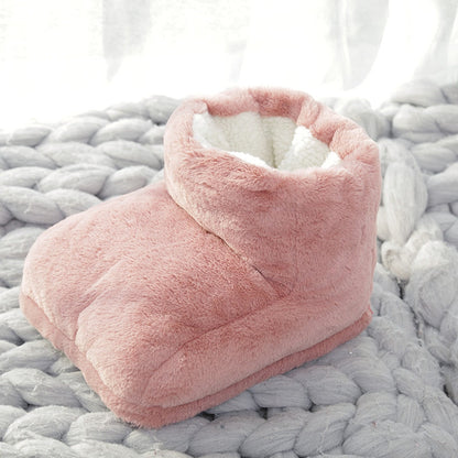 WarmFeet Trådløs Fodvarmer med Genopladelig USB-funktion og Blødt Fleece