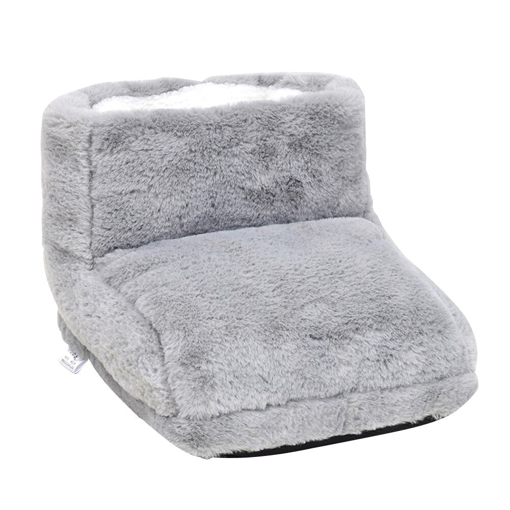 WarmFeet Trådløs Fodvarmer med Genopladelig USB-funktion og Blødt Fleece