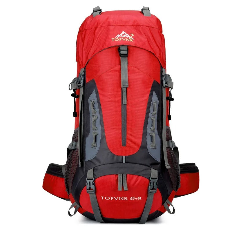 Vandtæt 60L outdoor-rygsæk til vandring og rejser