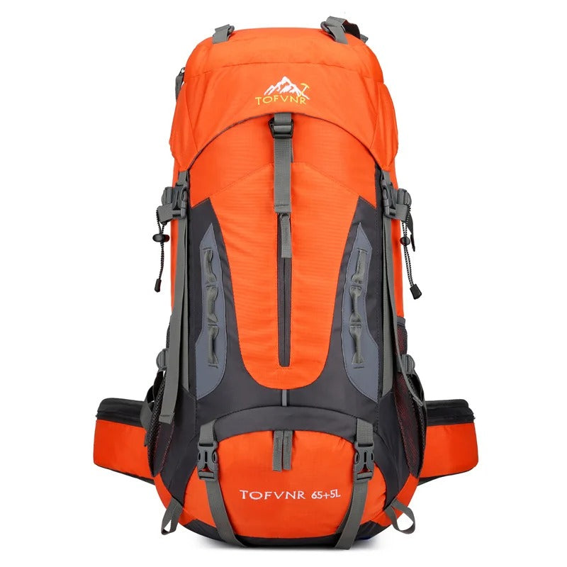 Vandtæt 60L outdoor-rygsæk til vandring og rejser