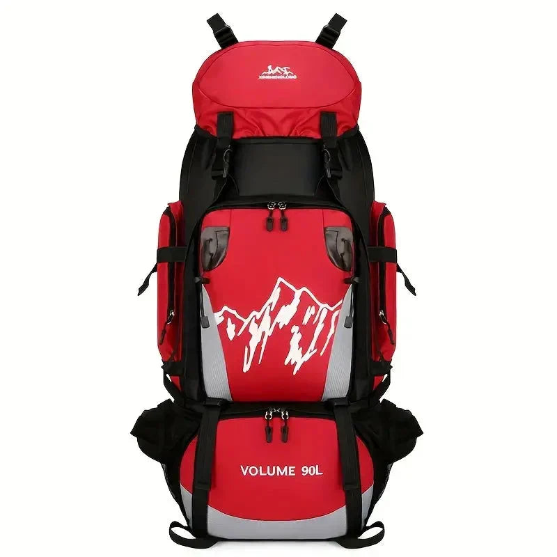 Vandtæt 90L Outdoor Rygsæk – Stor, Slidstærk & Rummelig